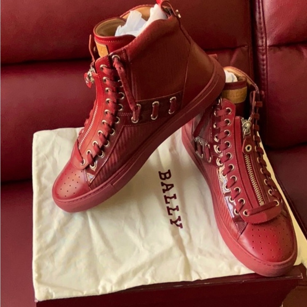 Bally Hekem Patchwork High Top